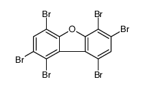 1,2,4,6,7,9-hexabromodibenzofuran结构式