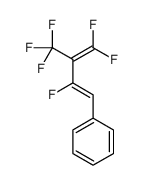 [2,4,4-trifluoro-3-(trifluoromethyl)buta-1,3-dienyl]benzene Structure