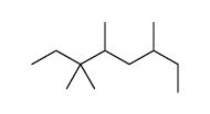 3,3,4,6-tetramethyloctane Structure