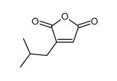 3-(2-methylpropyl)furan-2,5-dione结构式