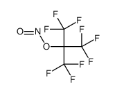 [1,1,1,3,3,3-hexafluoro-2-(trifluoromethyl)propan-2-yl] nitrite Structure