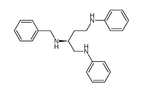 (2R)-N2-benzyl-N1,N4-diphenyl-butane-1,2,4-triamine Structure