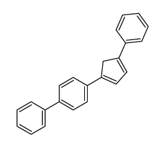 1-phenyl-4-(4-phenyl-1-cyclopenta-1,3-dienyl)benzene Structure