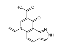 6-ethenyl-9-oxo-1H-pyrazolo[3,4-f]quinoline-8-carboxylic acid Structure