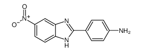 4-(5-硝基苯并咪唑-2-基)苯胺结构式