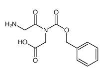 2-[(2-aminoacetyl)-phenylmethoxycarbonylamino]acetic acid结构式