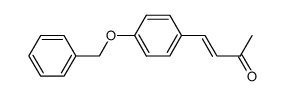 1-(4-benzyloxyphenyl)but-1-en-3-one结构式