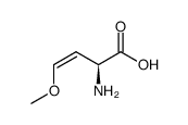 2-[(Z)-2-Methoxyvinyl]-L-glycine结构式