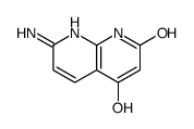 7-amino-1,8-naphthyridine-2,4-diol structure