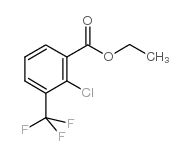 ETHYL2-CHLORO-3-(TRIFLUOROMETHYL)BENZOATE Structure