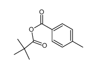 pivalic p-toluic anhydride Structure