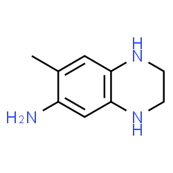 6-Quinoxalinamine,1,2,3,4-tetrahydro-7-methyl- Structure