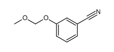 3-MethoxyMethoxy-benzonitrile Structure