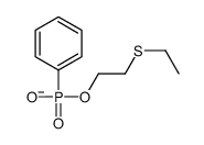 2-ethylsulfanylethoxy(phenyl)phosphinate Structure