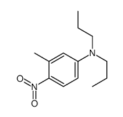 3-甲基-4-硝基-N,N-二丙基苯胺结构式