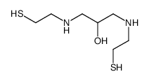 1,3-bis(2-sulfanylethylamino)propan-2-ol结构式