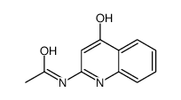 N-(4-oxo-1H-quinolin-2-yl)acetamide Structure