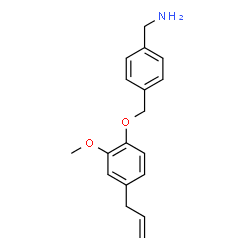 4-(4-ALLYL-2-METHOXY-PHENOXYMETHYL)-BENZYLAMINE picture