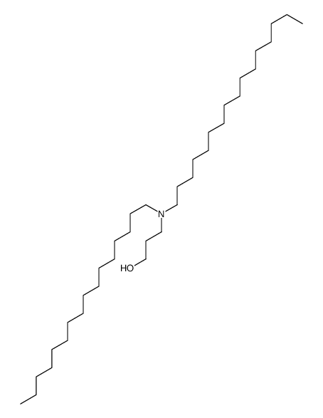 3-(dihexadecylamino)propan-1-ol Structure