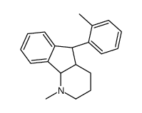 (4aR,5R,9bR)-1-methyl-5-(2-methylphenyl)-2,3,4,4a,5,9b-hexahydroindeno[1,2-b]pyridine结构式