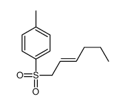 1-hex-2-enylsulfonyl-4-methylbenzene Structure