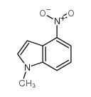 1-METHYL-4-NITRO-1H-INDOLE Structure