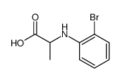 N-(2-bromo-phenyl)-alanine Structure