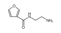 3-Furancarboxamide, N-(2-aminoethyl) Structure