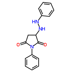 1-Phenyl-3-(2-phenylhydrazino)-2,5-pyrrolidinedione picture