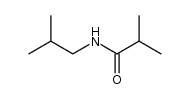 N-isobutyl-isobutyramide结构式