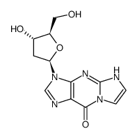 1,N(2)-ethenodeoxyguanosine结构式