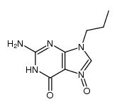 9-propylguanine 7-oxide结构式