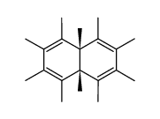 Decamethyl-cis-bicyclo[4.4.0]deca-2,4,7,9-tetraen结构式