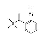 (2-(1-(trimethylsilyl)vinyl)phenyl)magnesium bromide结构式