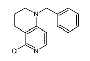 1-benzyl-5-chloro-1,2,3,4-tetrahydro-1,6-naphthyridine结构式