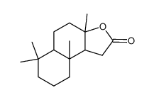 decahydro-3a,6,6,9a-tetramethylnaphtho[2,1-b]furan-2(1H)-one picture