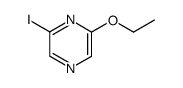 2-iodo-6-ethoxypyrazine Structure