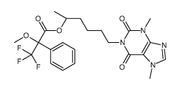 pentoxifylline-alpha-methoxy-alpha-(trifluoromethyl)phenylacetate ester picture