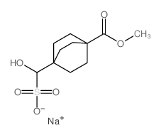 SODIUM HYDROXY(4-(METHOXYCARBONYL)BICYCLO[2.2.2]OCTAN-1-YL)METHANESULFONATE Structure