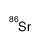 strontium-86 Structure