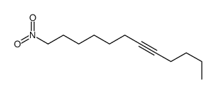 12-nitrododec-5-yne Structure