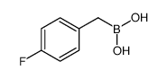 Boronic acid, [(4-fluorophenyl)methyl]- (9CI) Structure