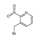 3-(bromomethyl)-2-nitropyridine结构式