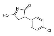 3-(4-chlorophenyl)pyrrolidine-2,5-dione结构式