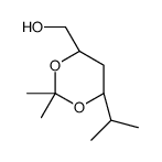 [(4R,6S)-2,2-dimethyl-6-propan-2-yl-1,3-dioxan-4-yl]methanol Structure