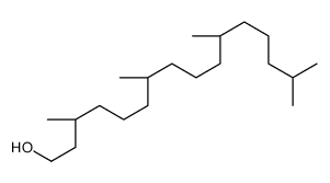 (7R,11R)-3,7,11,15-tetramethylhexadecan-1-ol Structure