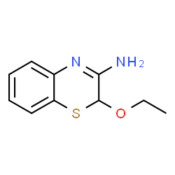 2H-1,4-Benzothiazin-3-amine,2-ethoxy-(9CI) structure