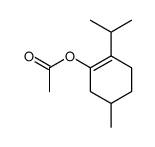 2-(isopropyl)-5-methylcyclohexen-1-yl acetate Structure