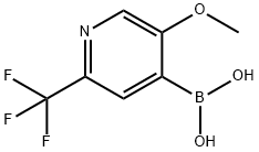 5-(methoxy)-2-trifluoromethylpyridine-4-boronic acid picture