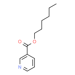 Hexyl nicotinoate structure